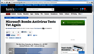 AV-TEST Media Coverage I/2015